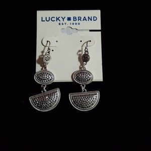 Lucky Brand Silver Earrings
